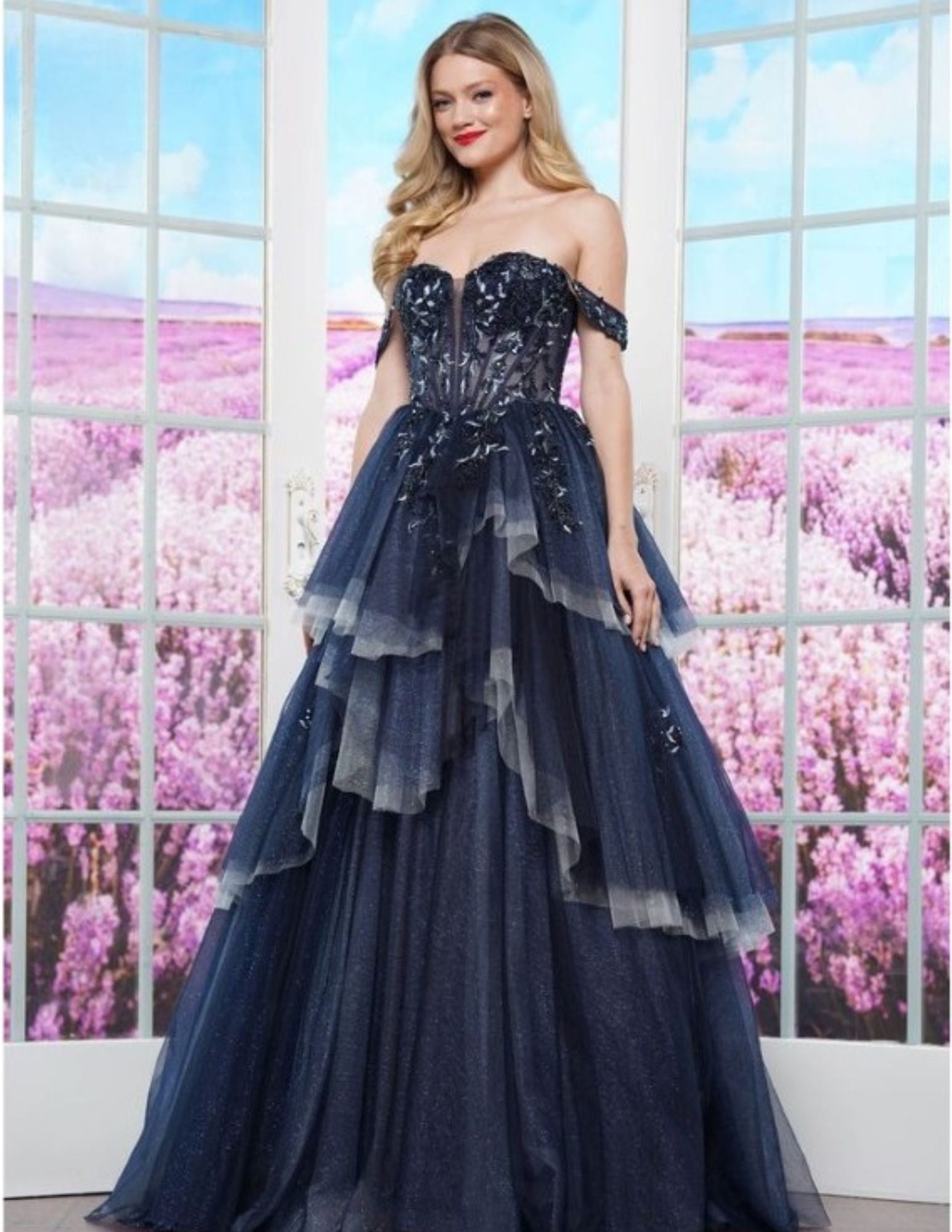 Robe de bal 3534 – Boutique chez Sylvia