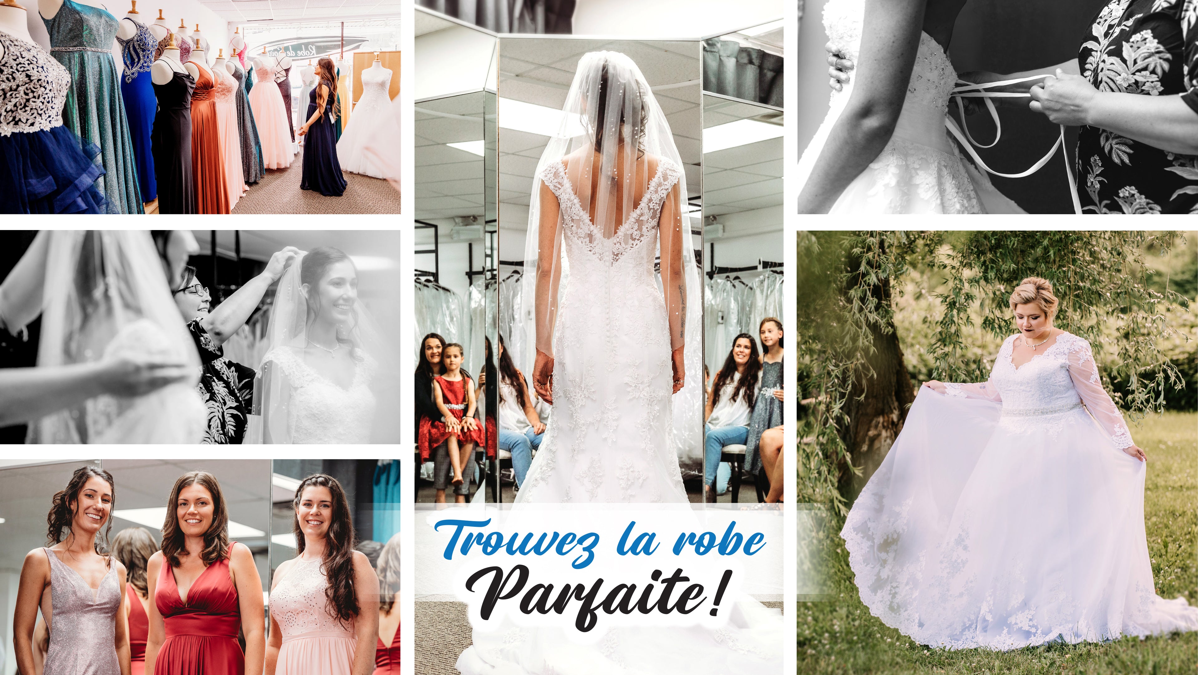 Trouvez la robe de mariage parfaite - Boutique de robe de mariage