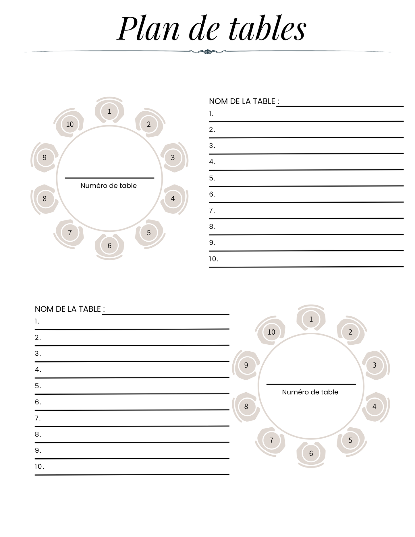 Planificateur de mariage Floral Jaune