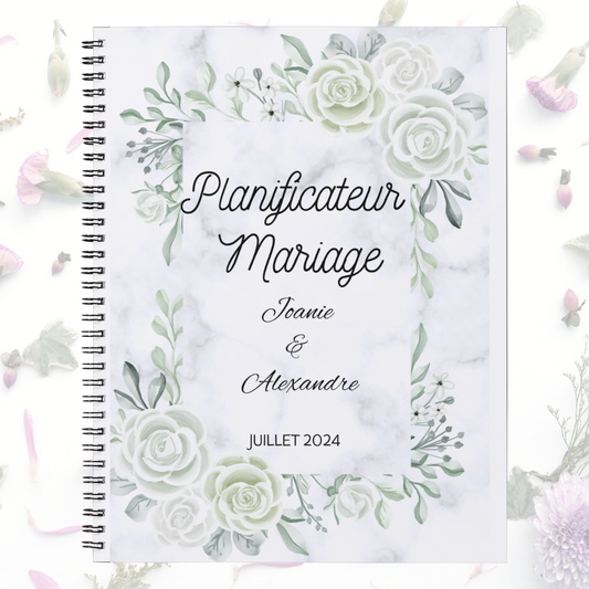 Planificateur de mariage Floral Sauge